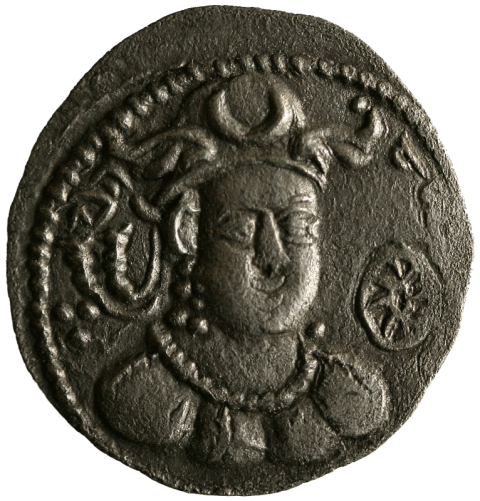 A. Drachm of Khingila (ca. 430/40–495 CE). (© Aman ur Rahman)