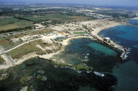 Caesarea Maritima (Harbour and Temple Area)