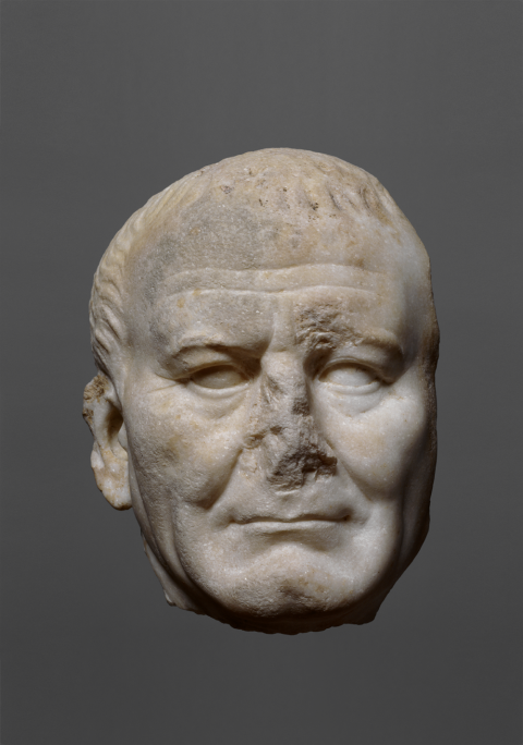 Porträtbüste des Vespasian (©: KHM, ANSA I 654)