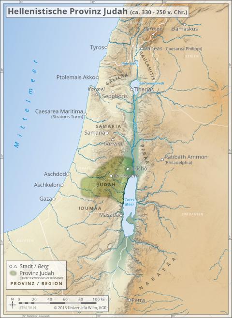 Hellenistische Provinz Judah (ca. 330 - 250 v. Chr.)