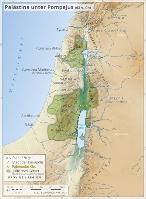 Palestine under Pompey (63 BCE)