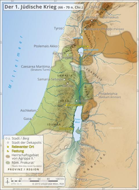 Der 1. Jüdische Krieg (66 - 70 n. Chr.)