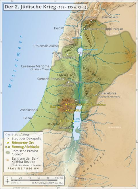 Der 2. Jüdische Krieg (132 - 135 n. Chr.)